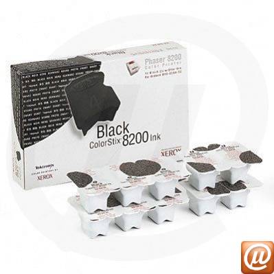 106R01127NO - Tinta Preta Colorstix Alta Capacidade Xerox para 8200 Caixa com 10 Bastes at 14000 pginas